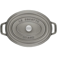 Staub 6.75L Cast Iron Oval Cocotte 40509-324 IMAGE 2