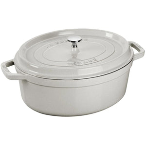 Staub 6.75L Cast Iron Oval Cocotte 40501-448 IMAGE 1