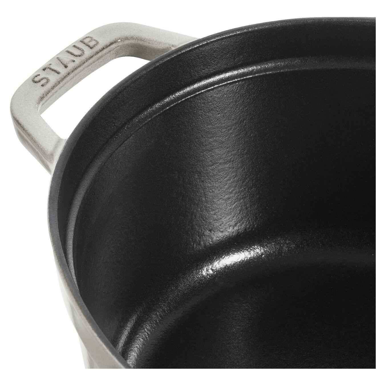 Staub 6.75L Cast Iron Oval Cocotte 40501-448 IMAGE 3