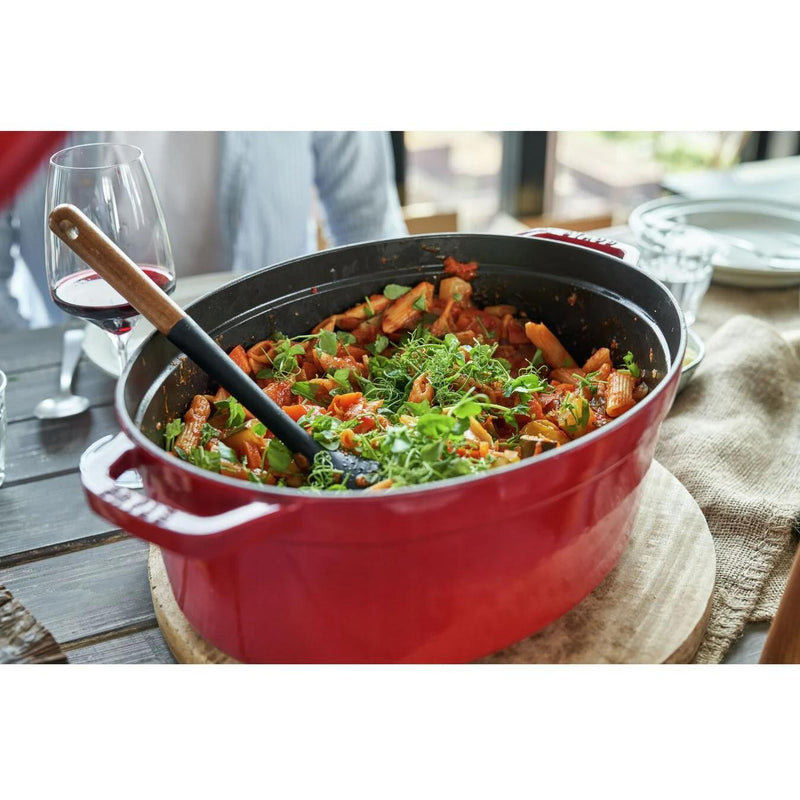 Staub 8L Cast Iron Oval Cocotte 40509-876 IMAGE 4