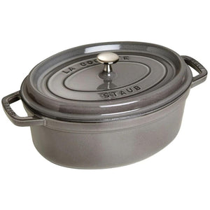 Staub 8L Cast Iron Oval Cocotte 40509-369 IMAGE 1