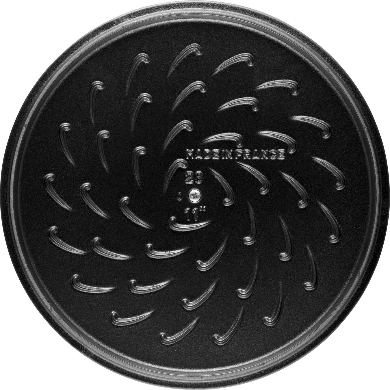 Staub 3.7L Cast Iron Round Sauté Pan 40511-474 IMAGE 5
