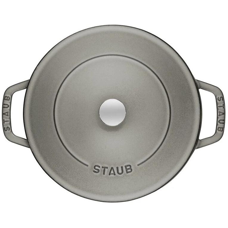 Staub 3.7L Cast Iron Round Sauté Pan 40511-470 IMAGE 2