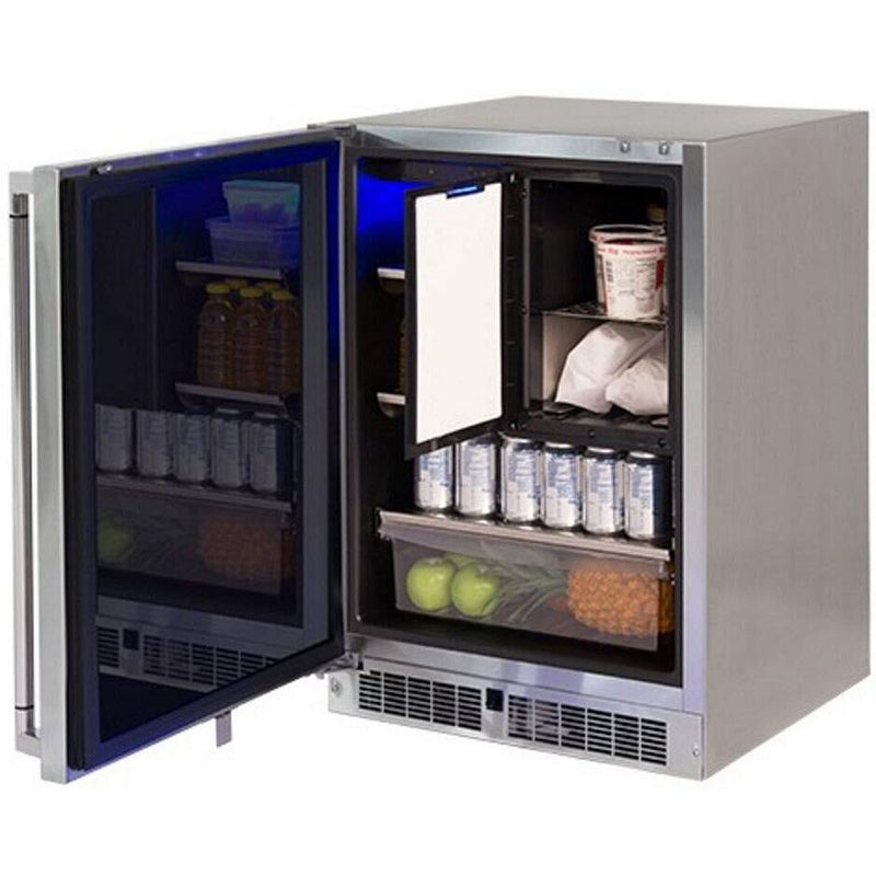 Lynx 24-inch Professional Outdoor Compact Refrigerator/Freezer LN24REFCL IMAGE 1