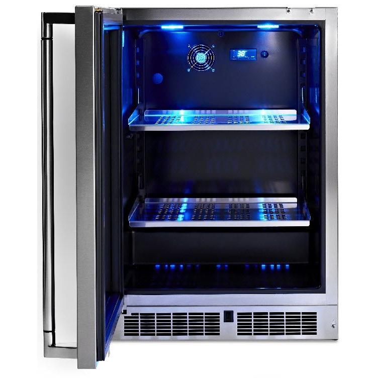 Lynx 24-inch Professional Outdoor Refrigerator with Glass Door LN24REFGL IMAGE 2