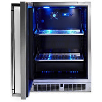 Lynx 24-inch Professional Outdoor Refrigerator with Glass Door LN24REFGL IMAGE 2