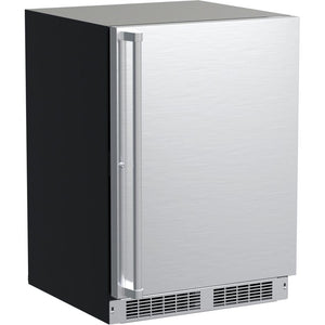 Marvel 24-inch, 5.5 cu.ft. Built-in Compact Refrigerator with BrightShield antimicrobial lighting MPRE424-SS81A IMAGE 1