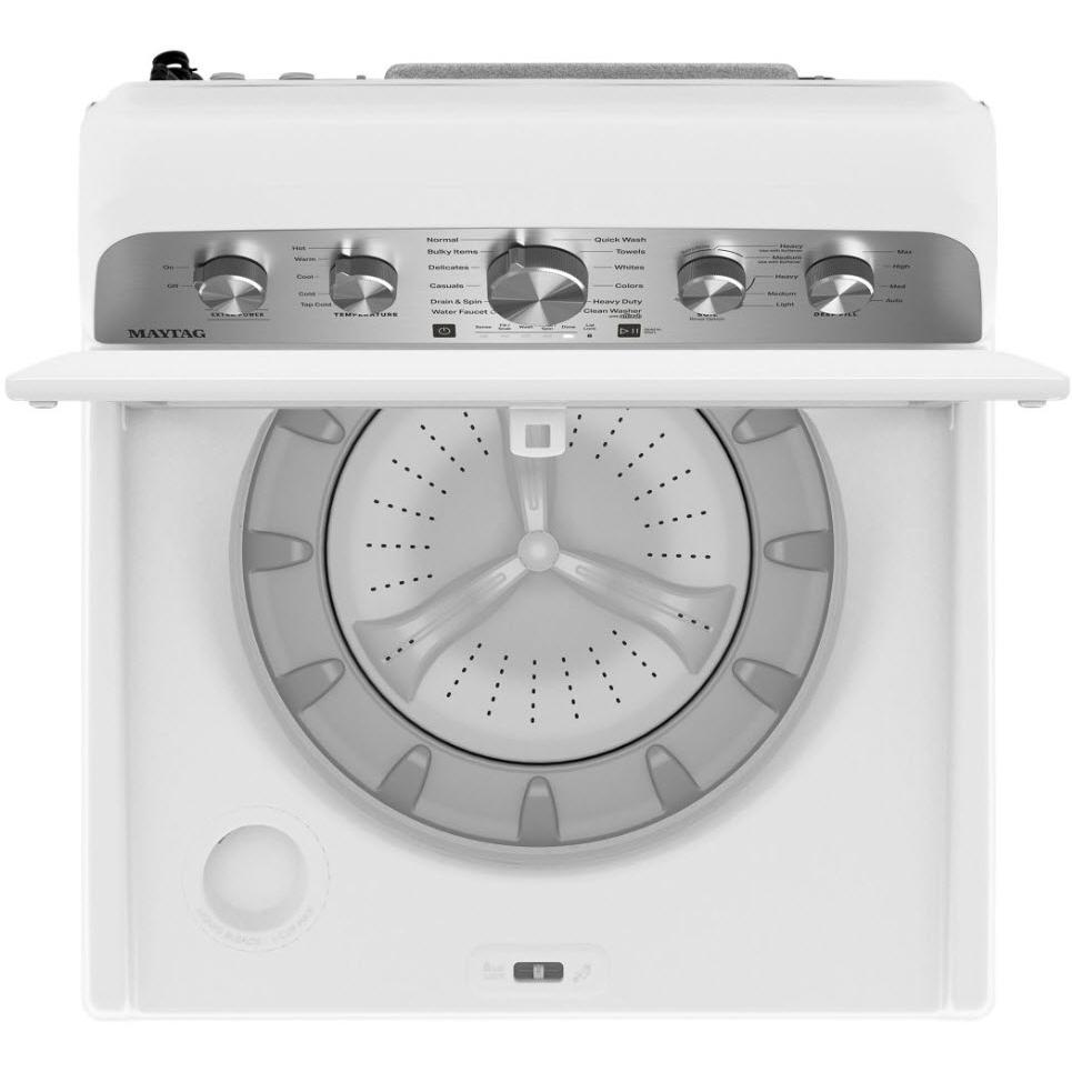Maytag Top Load Pair (YMED5430MW-MVW5430MW) - White Maytag Top Load Pair (YMED5430MW-MVW5430MW) - White