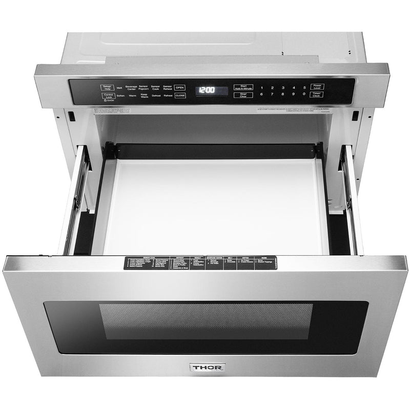 Thor Kitchen 24-inch, 1.2 cu.ft Microwave Drawer TMD2401 IMAGE 3