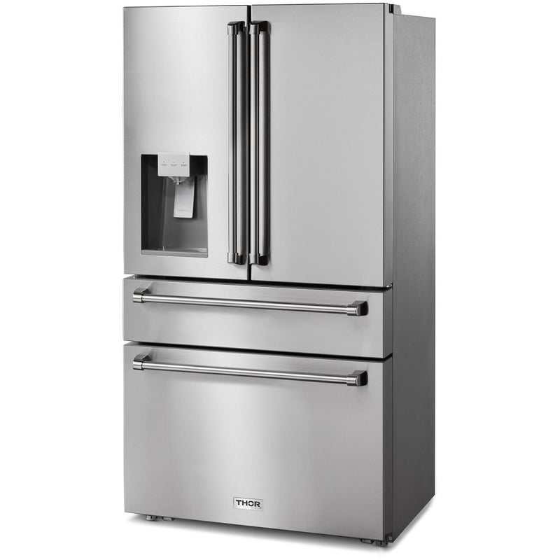 Thor Kitchen 36-inch Professional French Door Refrigerator with Ice and Water Dispenser TRF3601FD IMAGE 2