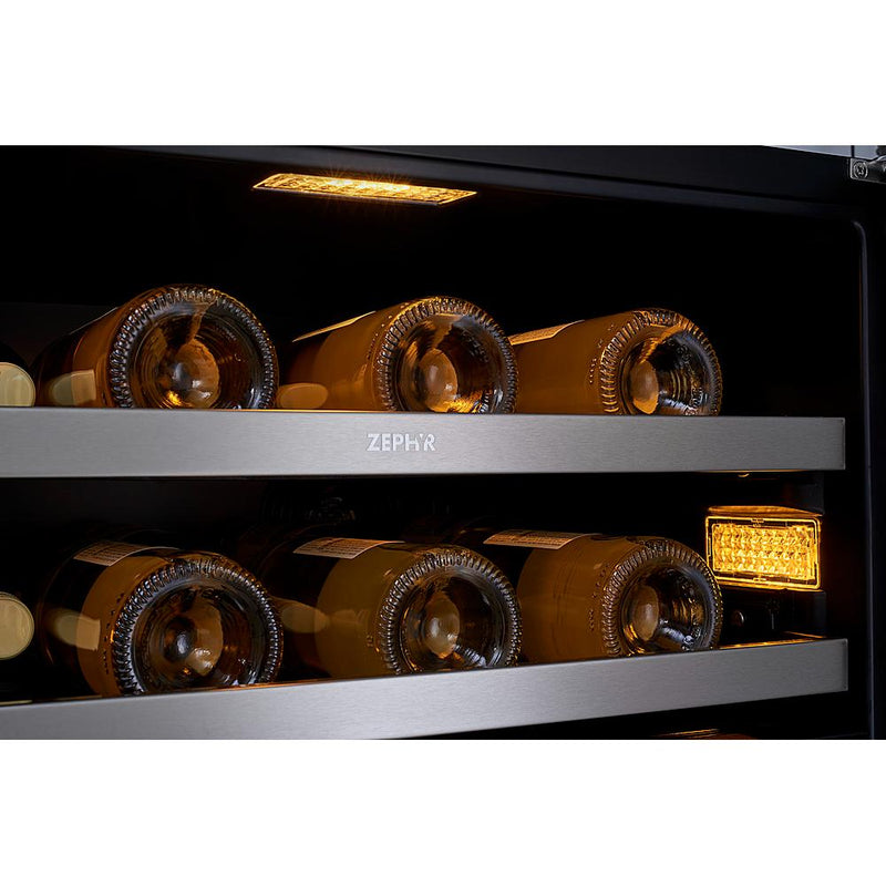 Zephyr Presrv™ Pro 24-inch, 45-bottle Wine Cooler with Dual Zone PRPW24C02AG IMAGE 8