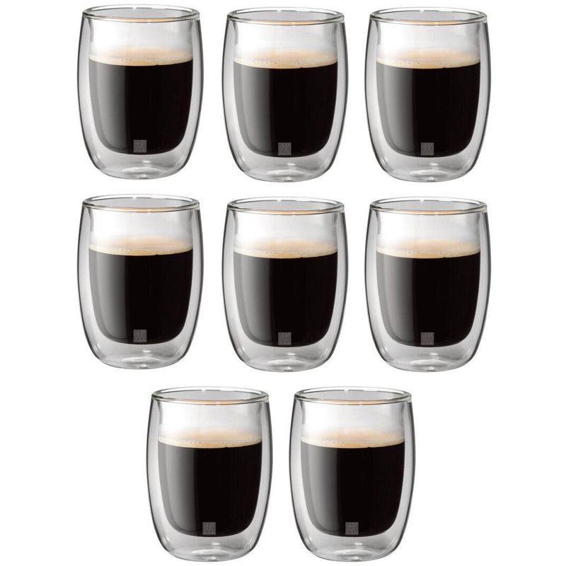 Zwilling Sorrento 8-Piece Coffee Glass Set - Value Pack 39500-122 IMAGE 2