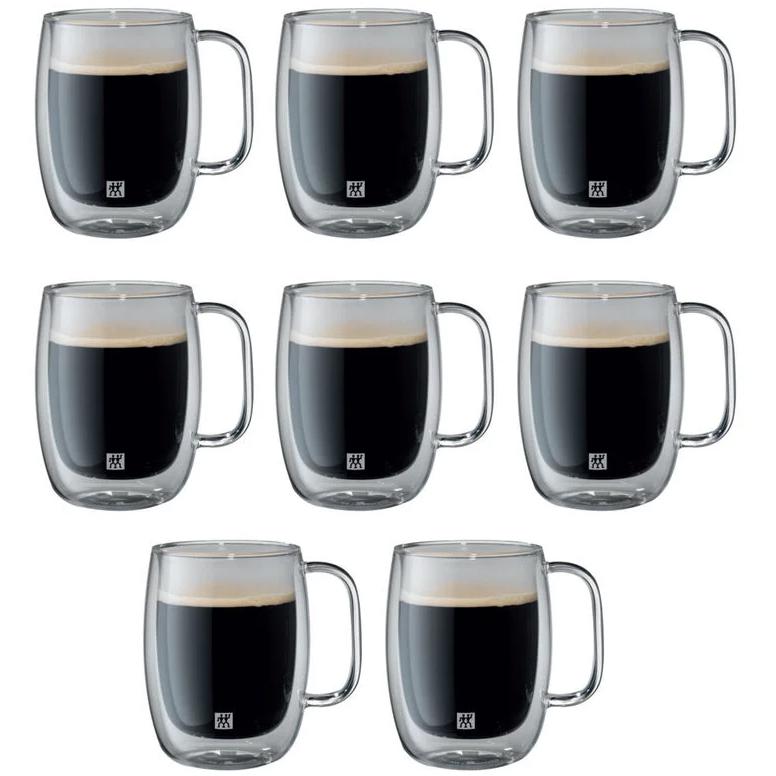 Zwilling Sorrento Plus 8-Piece Double Espresso Mug Set - Value Pack 39500-127 IMAGE 2