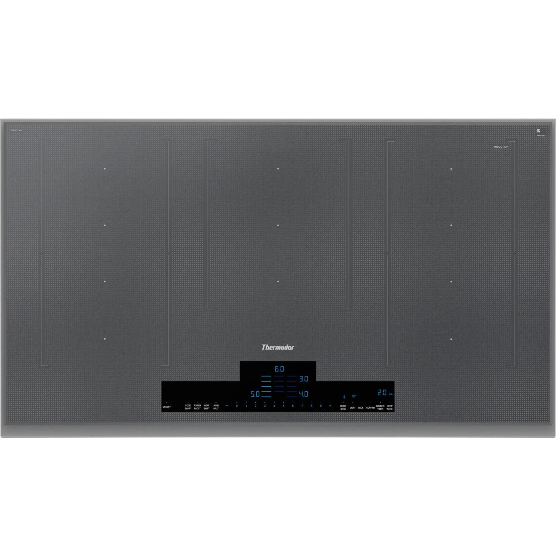 Thermador 36-inch Built-in Induction Cooktop CIT367YM IMAGE 1