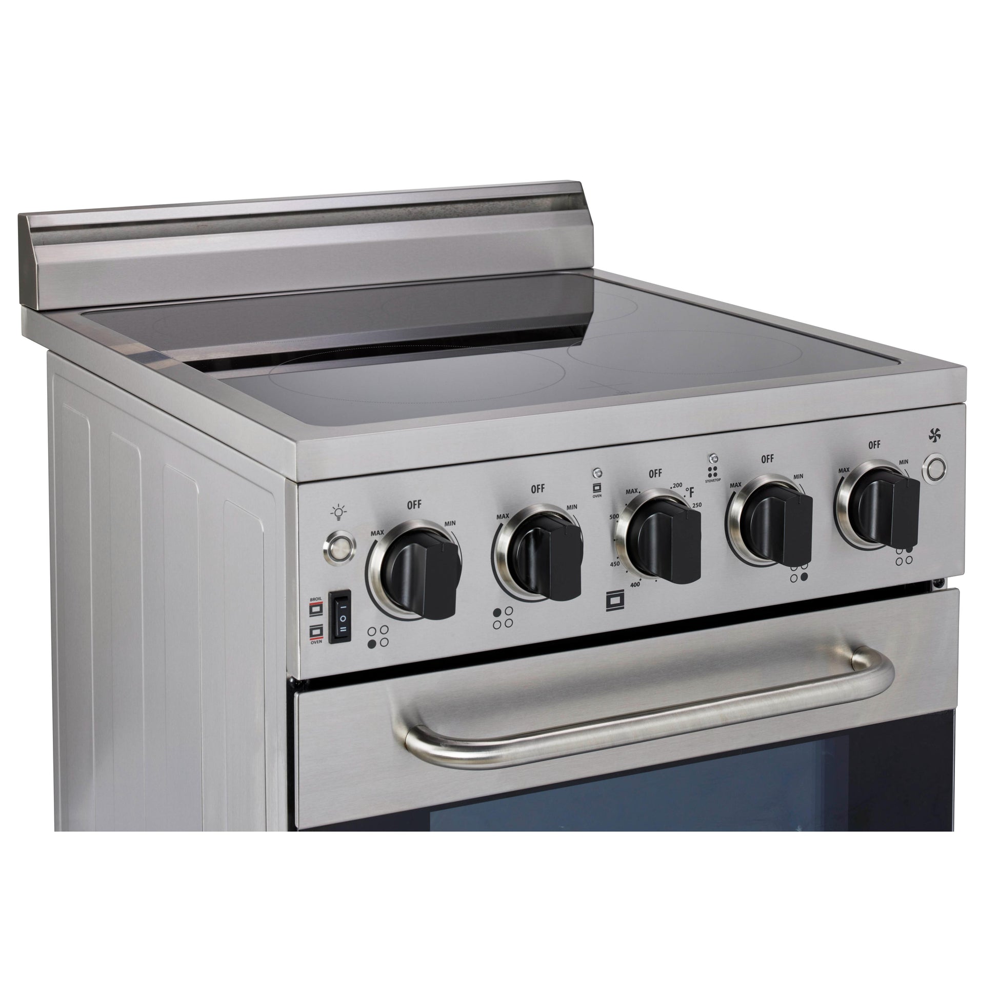 Unique Appliances 20-inch Freestanding Electric Range with Storage Drawer UGP-20V EC S/S IMAGE 6