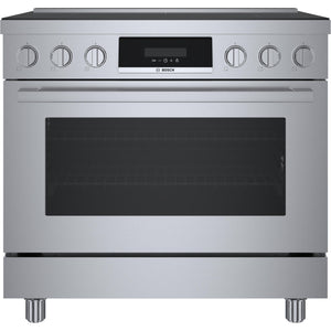 Bosch 36-inch Freestanding Induction Range with CombiZone HIS8655C/01 IMAGE 1