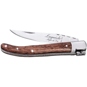 Laguiole Pocket Knife Olive Wood ExclPocketOlive IMAGE 1