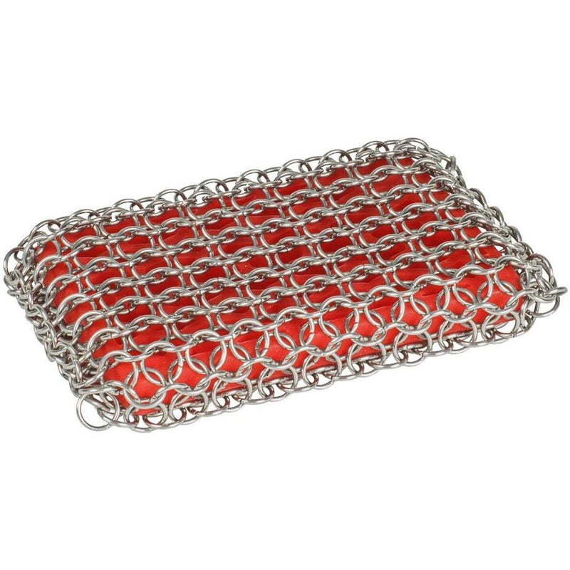 Lodge Red Chainmail Scrubbing Pad ACM10R41 IMAGE 1