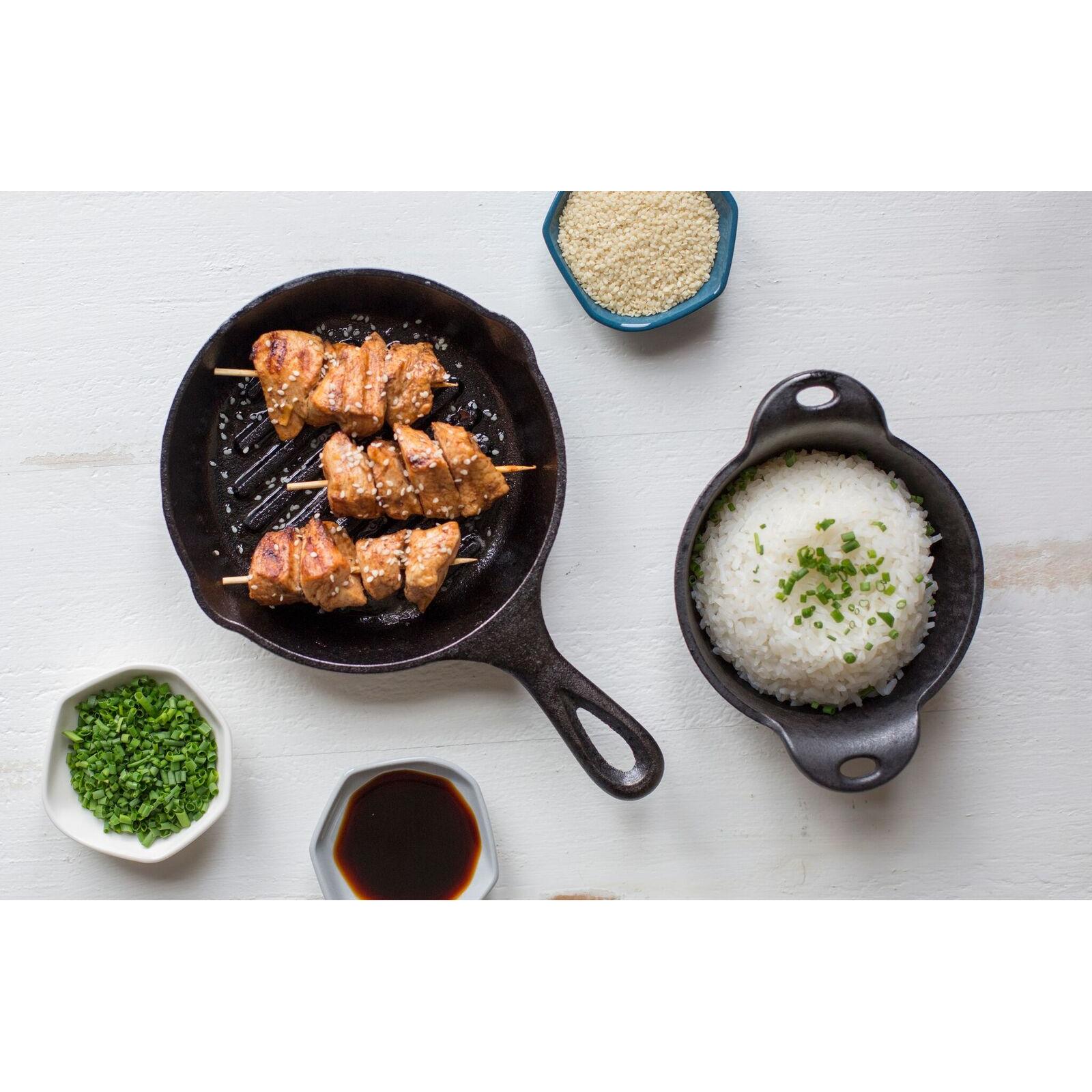 Lodge 6.5 Inch Cast Iron Grill Pan L3GP IMAGE 3