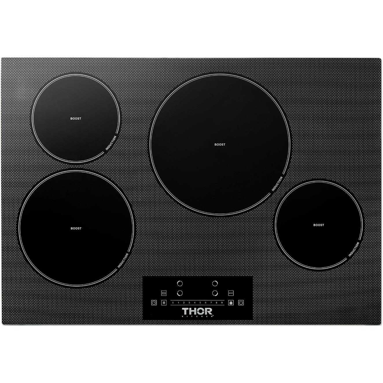 Thor Kitchen 30-Inch Built-In Induction Cooktop with 4 Elements TIH30 IMAGE 1