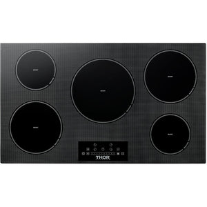 Thor Kitchen 36-Inch Built-In Induction Cooktop with 5 Elements TIH36 IMAGE 1