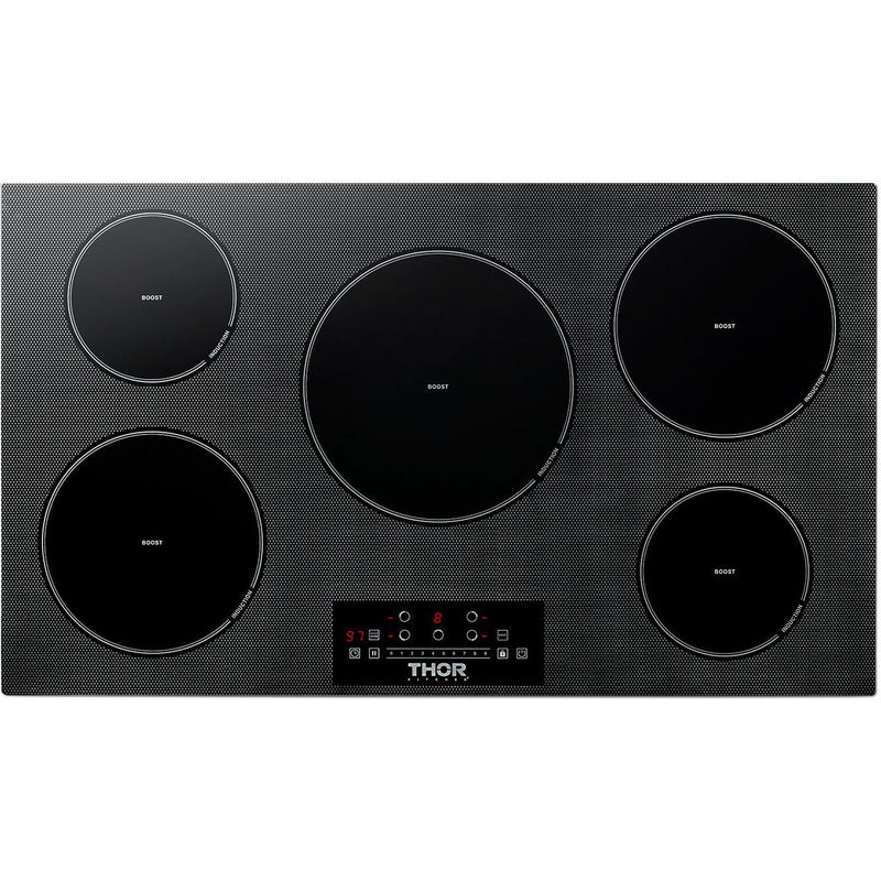 Thor Kitchen 36-Inch Built-In Induction Cooktop with 5 Elements TIH36 IMAGE 3