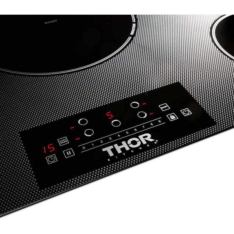 Thor Kitchen 36-Inch Built-In Induction Cooktop with 5 Elements TIH36 IMAGE 4