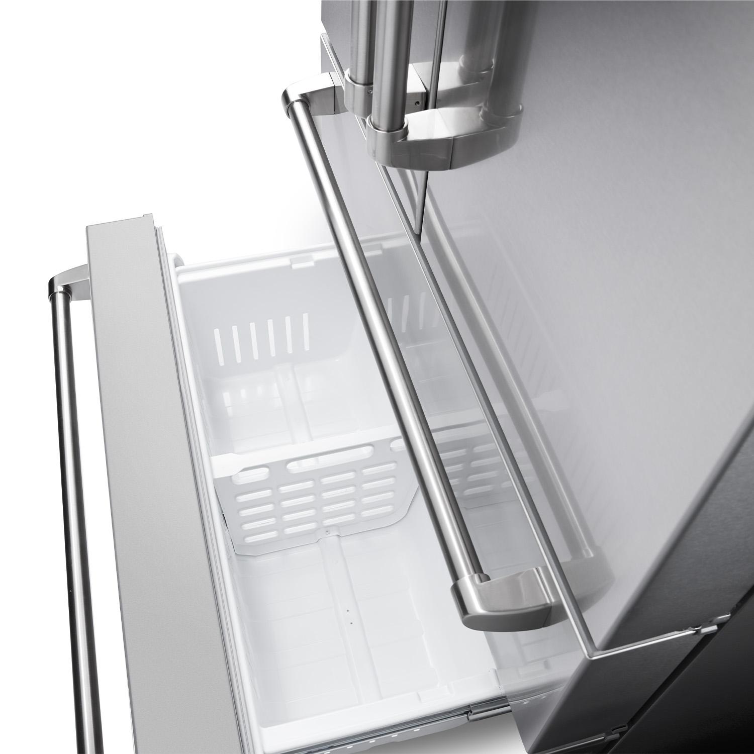 Thor Kitchen 36-inch, 22.5 cu. ft. Counter-Depth French 4-Door Refrigerator with Ice Maker TRF3602 IMAGE 4
