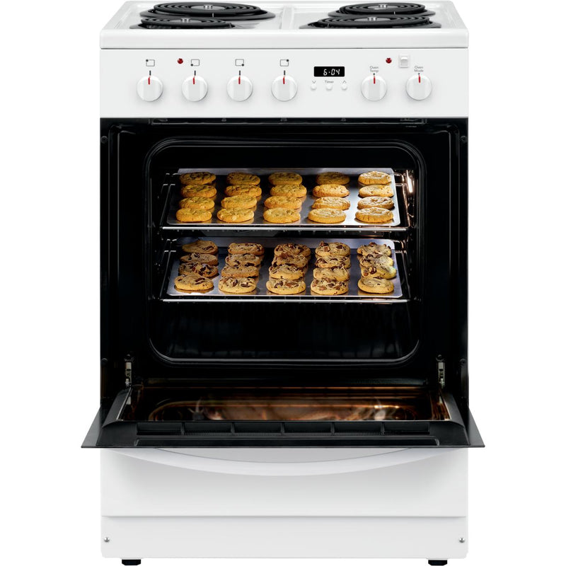 FCFC241CAW Frigidaire 24inch Freestanding Electric Range with Convection Technology FCFC241CAW