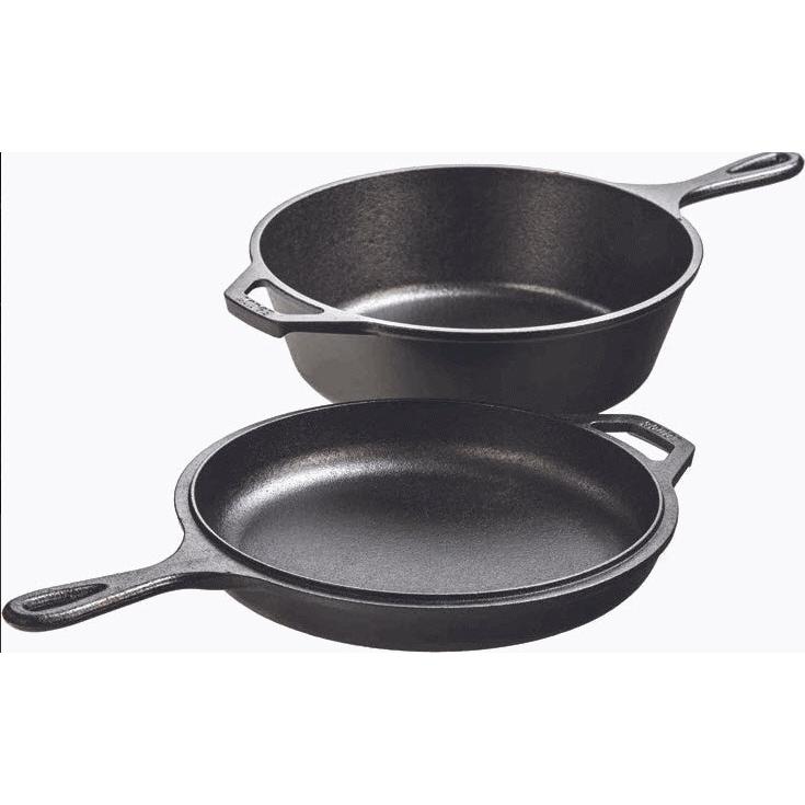 Lodge 3 L Cast Iron Combo Cooker LCC3 IMAGE 1