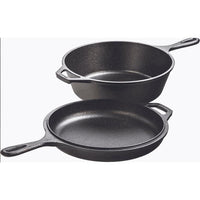 Lodge 3 L Cast Iron Combo Cooker LCC3 IMAGE 1