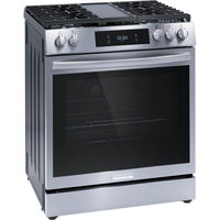 Frigidaire Gallery 30-inch Freestanding Gas Range with Convection Technology GCFG3060BF IMAGE 6