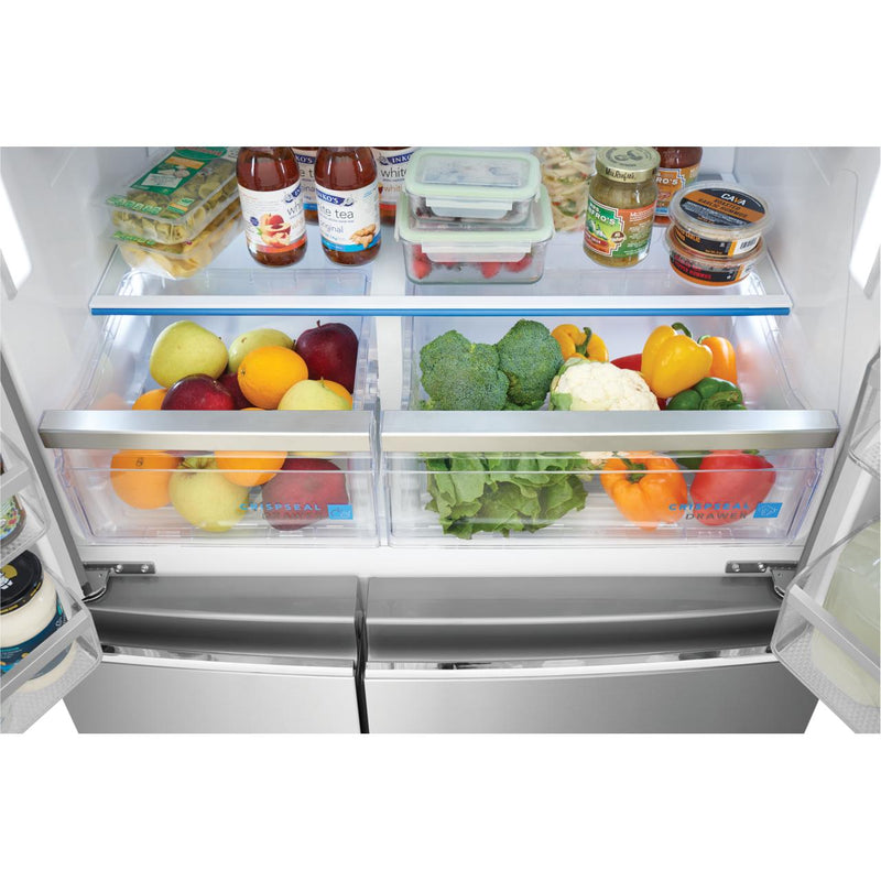 Frigidaire Gallery 36-inch, 21.5 cu. ft. Counter-Depth French 4-Door Refrigerator with Ice Maker GRQC2255BF IMAGE 11