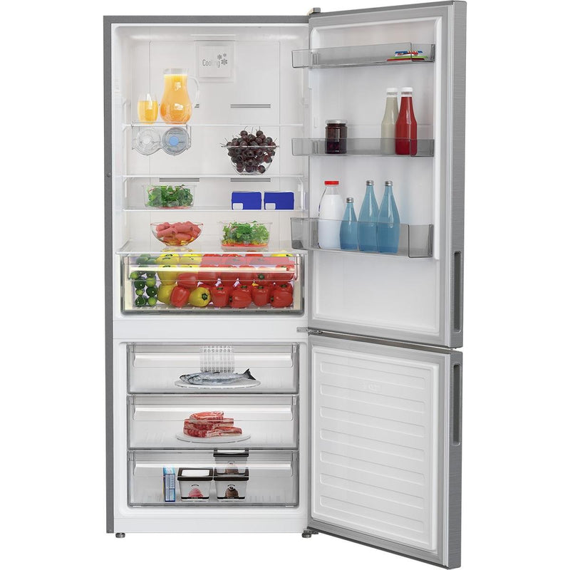 Blomberg 28-inch 14 cu.ft. Built-in Bottom Freezer Regrigerator BRFB1532SS IMAGE 3