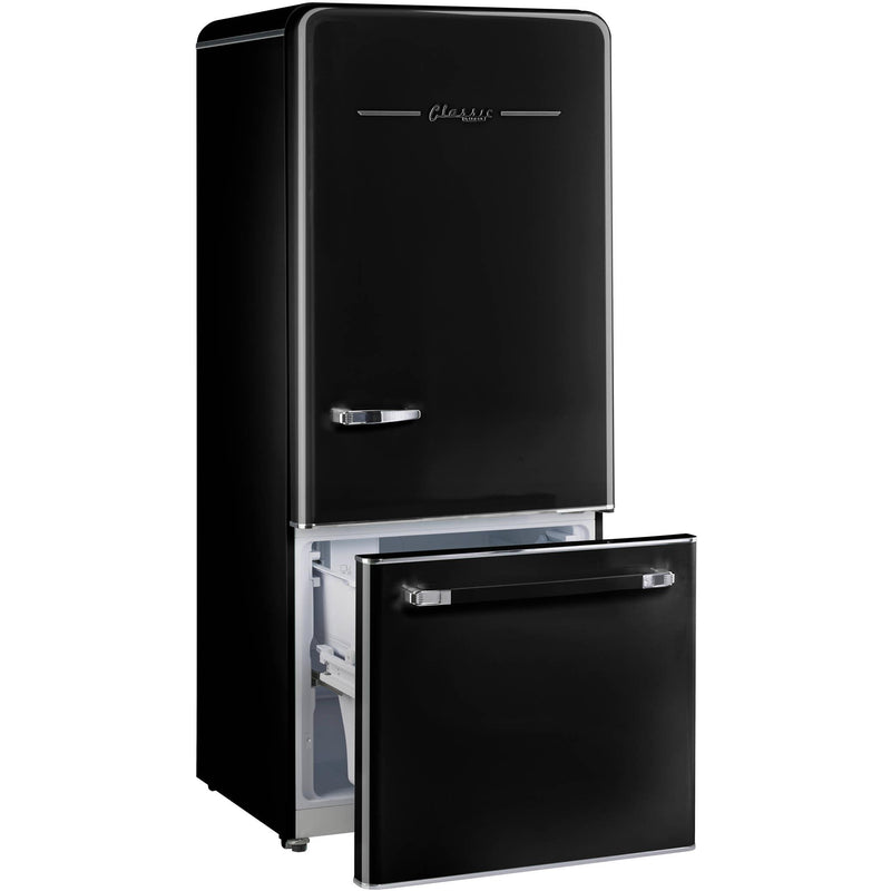 Unique Appliances 29.1-inch, 18 cu. ft. Freestanding Bottom Freezer Refrigerator with Ice Maker UGP-510L B AC IMAGE 4