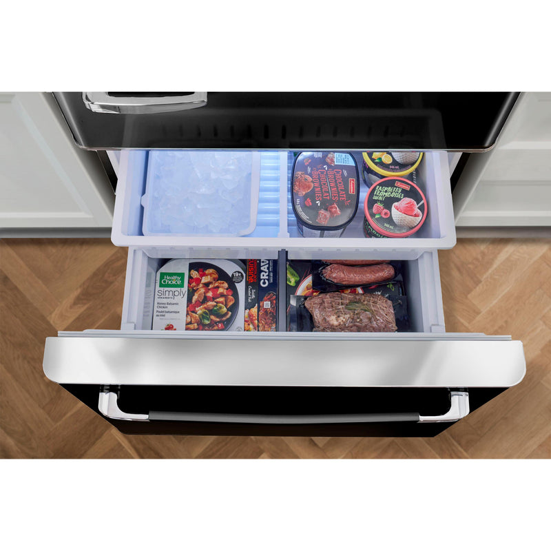 Unique Appliances 29.1-inch, 18 cu. ft. Freestanding Bottom Freezer Refrigerator with Ice Maker UGP-510L B AC IMAGE 9