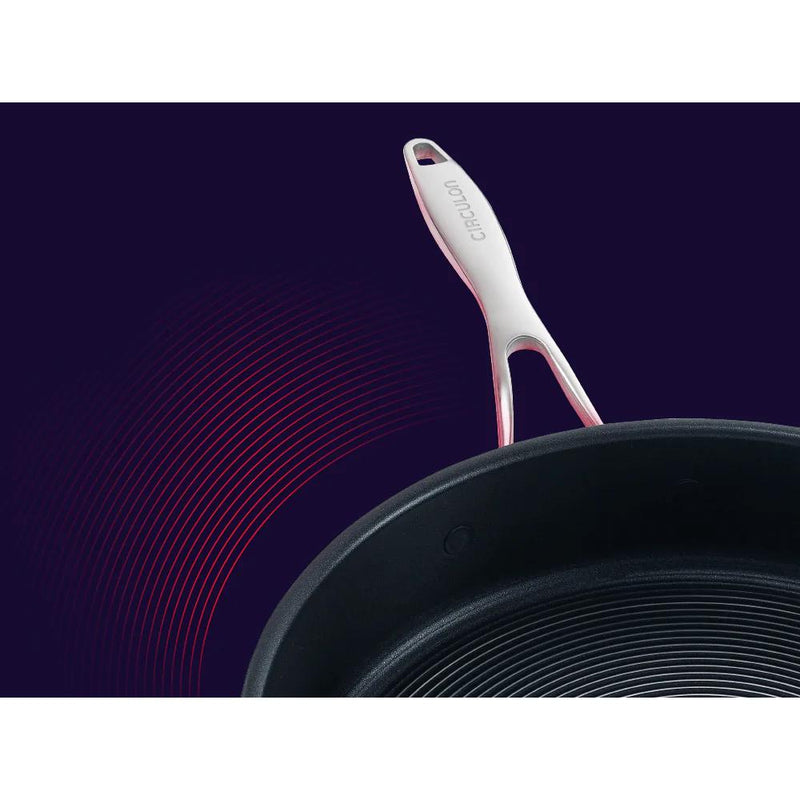 Meyer Circulon Clad Stainless Steel Frying Pan with Hybrid SteelShield and Nonstick Technology, 22cm 30033 IMAGE 4