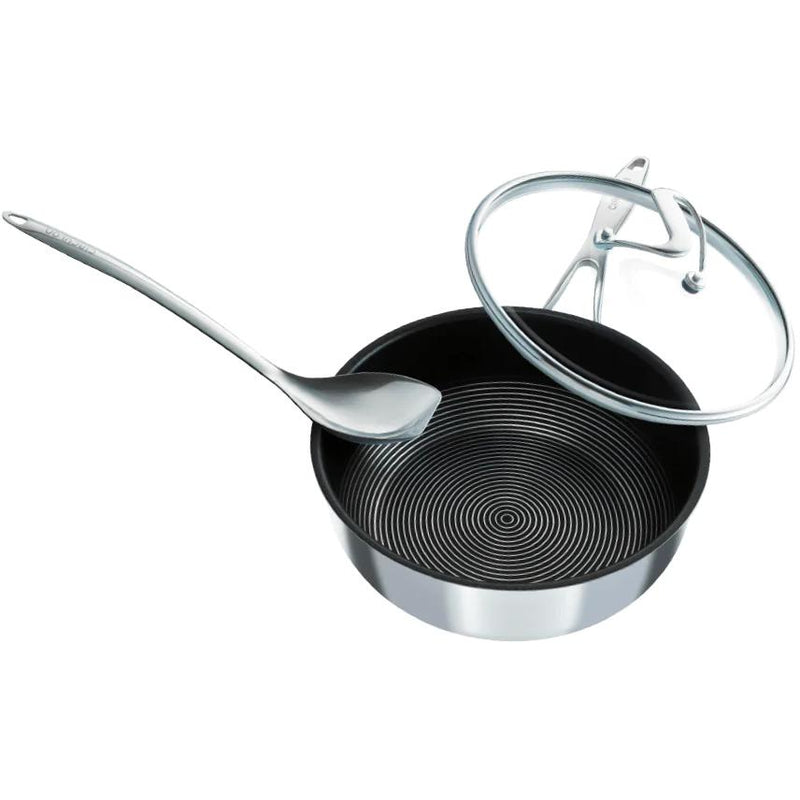 Meyer Circulon Clad Stainless Steel Chef Pan and Utensil Set with Hybrid SteelShield™ and Nonstick Technology, 3-Piece 30017 IMAGE 2