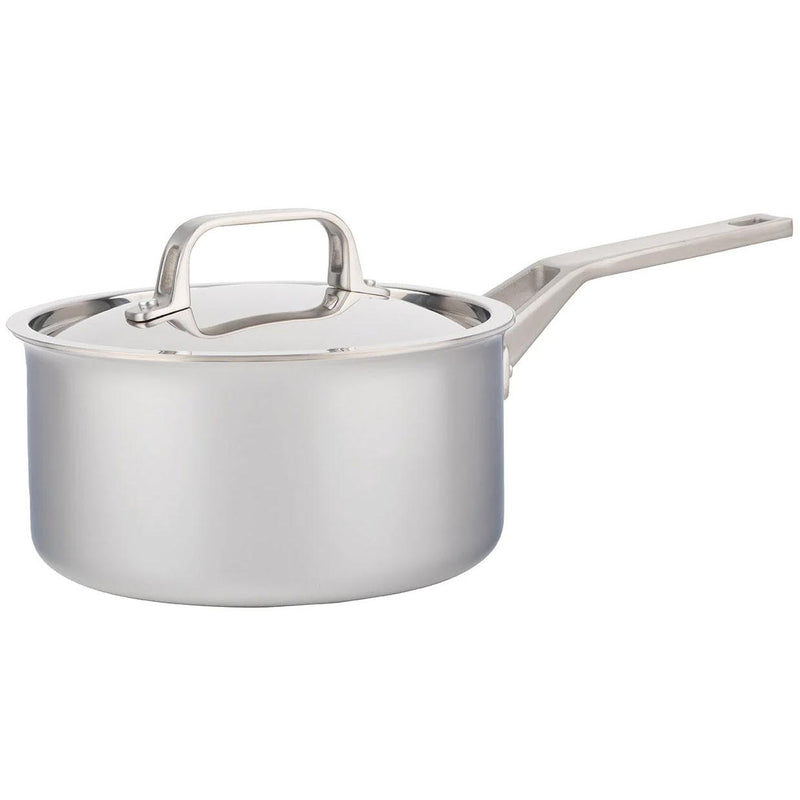 Meyer ProClad 5-Ply Aluminum Core Stainless Steel Saucepan with Cover, 2L 3806-16-02 IMAGE 1