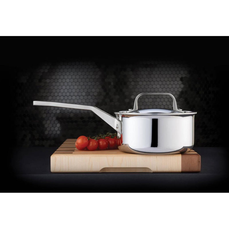 Meyer ProClad 5-Ply Aluminum Core Stainless Steel Saucepan with Cover, 1.6L 3806-16-16 IMAGE 2