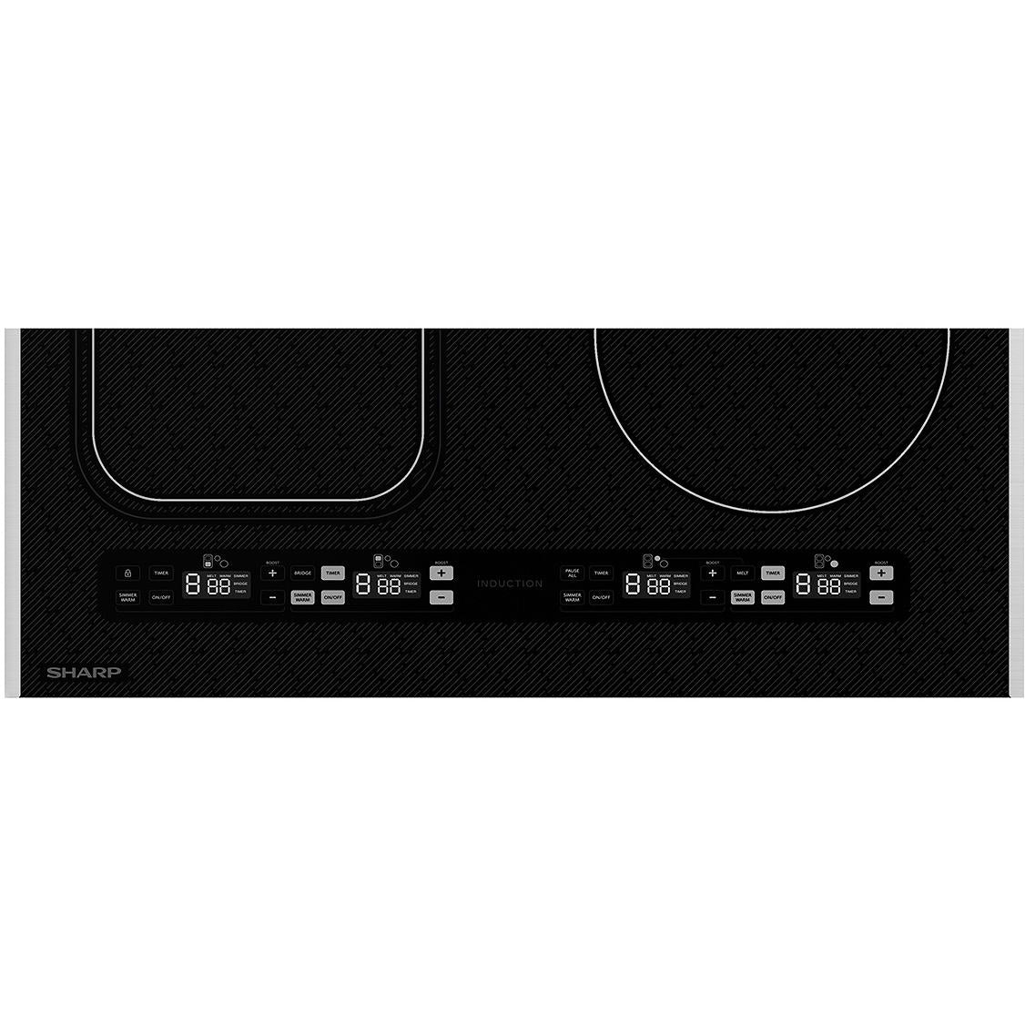 Sharp 24-inch Built-in Induction Cooktop SCH2443GB IMAGE 3