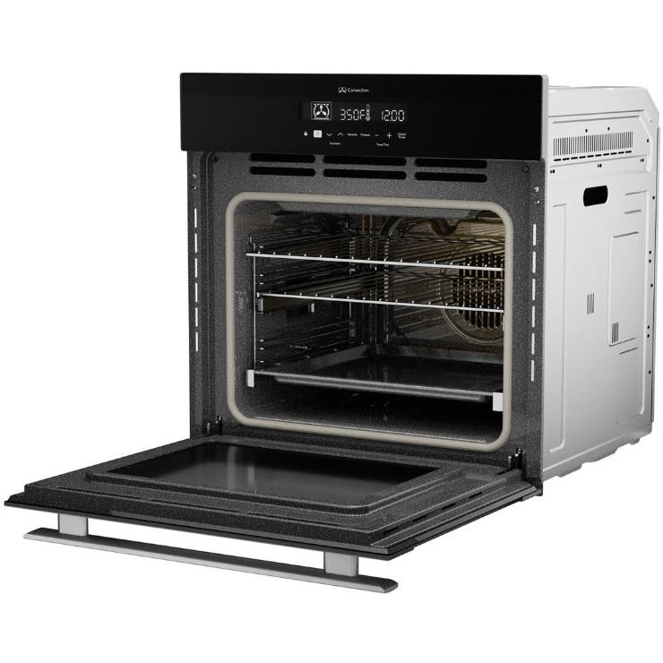Sharp 24-inch, 2.5 cu. ft. Built-in Single Wall Oven with True European Convection SWA2450GS IMAGE 3