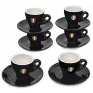 Sara Cucina Espresso & Cappuccino Cup Sets 3SP3FT-BEAN IMAGE 1