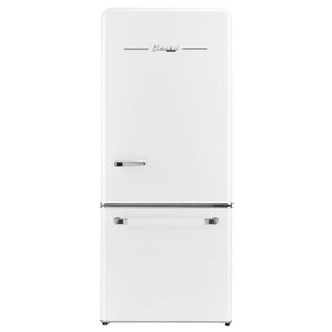 Unique Appliances 29.1-inch, 18 cu. ft. Freestanding Bottom Freezer Refrigerator with Ice Maker UGP-510L W AC IMAGE 1