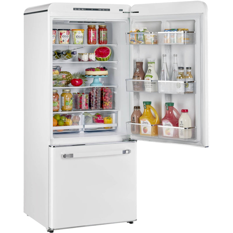 Unique Appliances 29.1-inch, 18 cu. ft. Freestanding Bottom Freezer Refrigerator with Ice Maker UGP-510L W AC IMAGE 2