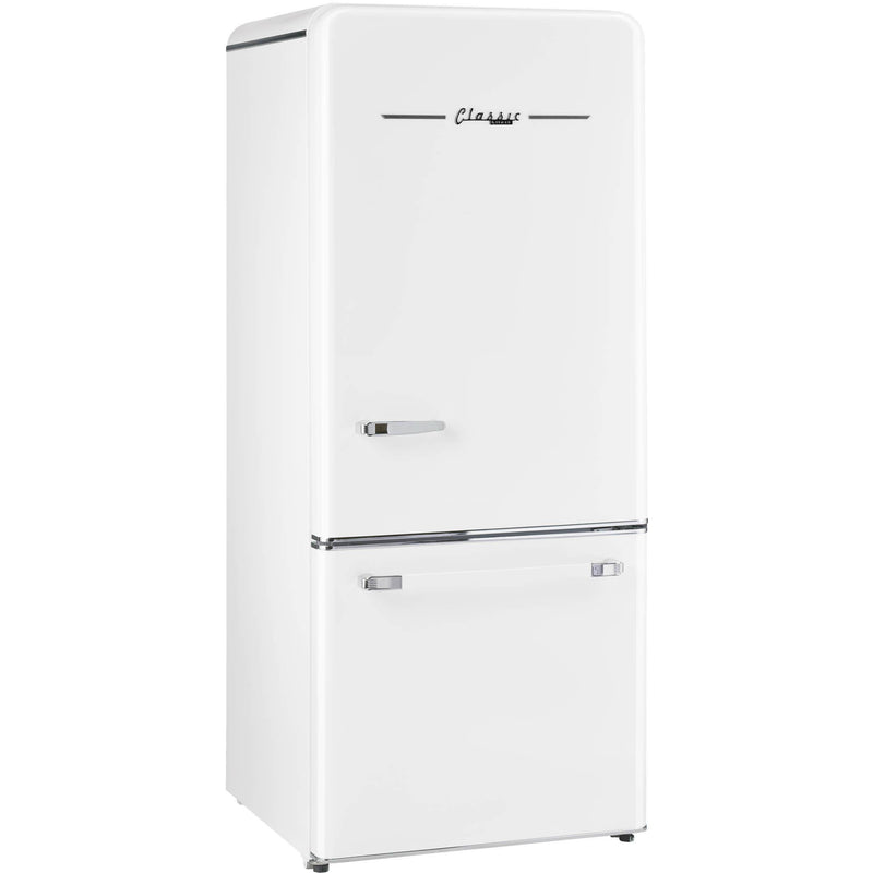 Unique Appliances 29.1-inch, 18 cu. ft. Freestanding Bottom Freezer Refrigerator with Ice Maker UGP-510L W AC IMAGE 5