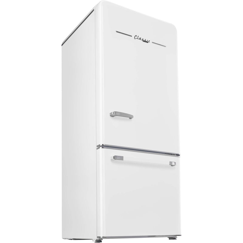 Unique Appliances 29.1-inch, 18 cu. ft. Freestanding Bottom Freezer Refrigerator with Ice Maker UGP-510L W AC IMAGE 6