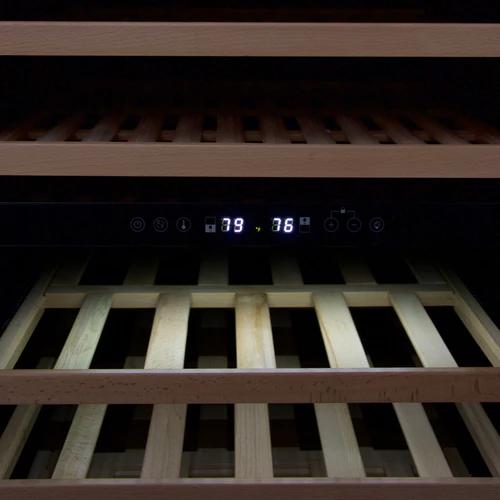 Avanti 154-Bottle Designer Series Wine Cooler With Dual-Zone WCD165DZ3S IMAGE 12