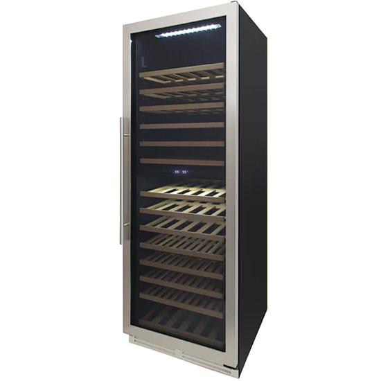Avanti 154-Bottle Designer Series Wine Cooler With Dual-Zone WCD165DZ3S IMAGE 3