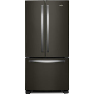 Whirlpool 33-inch, 22.1 cu. ft. Freestanding French 3-Door Refrigerator with Factory Installed Ice Maker WRFF5333PV IMAGE 1